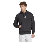 adidas Uomo Essentials FEELCOZY French Terry Hoodie, Black/White, XXL