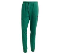 adidas Hombre Essentials FEELCOZY French Terry Pant, Collegiate Green/Black, XL