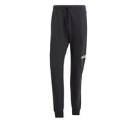 adidas Uomo Essentials Linear French Terry Pant, Black/White, L