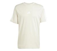 adidas Uomo Essentials Three Stripes Single Jersey tee, Wonder Alumina/White, XXL