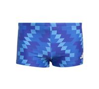 adidas Uomo Football Inspired Graphic Swim Boxers, Lucid Blue, 32