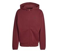 adidas Uomo Future Icons Small Logo Full-Zip Hoodie, Active Maroon, 3XL