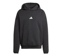 adidas Uomo Future Icons Small Logo Hoodie, Black, XL Tall