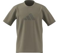 adidas Uomo Future Icons Three Bar tee, Wonder Cargo, S