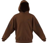 adidas Uomo Future Icons Three Stripes Full-Zip Hoodie, Dusky Bronze, XL