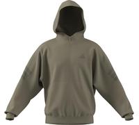 adidas Uomo Future Icons Three Stripes Full-Zip Hoodie, Wonder Cargo, S