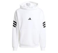 adidas Uomo Future Icons Three Stripes Hoodie, White, XXL