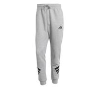 adidas Uomo Future Icons Three Stripes Pant, Medium Grey Heather, L Tall