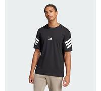 adidas Uomo Future Icons Three Stripes tee, Black, 3XL
