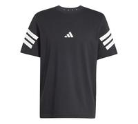 Camiseta adidas future icons 3 bandas reg hombre negro L