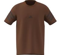 adidas Uomo Future Icons Three Stripes tee, Dusky Bronze, XS
