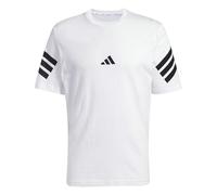 adidas Uomo Future Icons Three Stripes tee, White, M Short