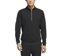 Adidas Uomo Lightweight Half-Zip Top, Black, XL