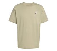 adidas Uomo Lux Coffee Cafe POUR Graphic T-Shirt, Wonder Cargo, L