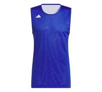 adidas Uomo M Everyday Pro BBALL Jersey, Royal Blue/White, L