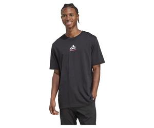 adidas Uomo Memories of Sport Gallery Graphic T-Shirt, Black, M