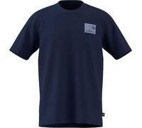adidas Uomo Memories of Sport Patch Graphic T-Shirt, Dark Blue, 3XL