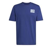 adidas Uomo Memories of Sport Patch Graphic T-Shirt, Dark Blue, 4XL