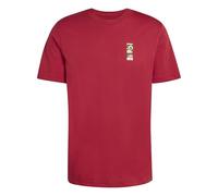 adidas Uomo Memories of Sport Poster Graphic T-Shirt, Active Maroon, 4XL