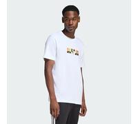 adidas Uomo Memories of Sport Stamps Graphic T-Shirt, White, XXL