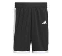 adidas Uomo Mens Pulse Speed BBALL Short, Black/White, L