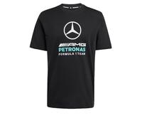 adidas Uomo Mercedes - AMG Petronas Formula 1 Team DNA Graphic tee, Black/Semi Mint Rush, L