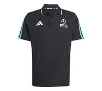 adidas Uomo Mercedes - AMG Petronas Formula 1 Team DNA Polo, Black/Semi Mint Rush, XXL