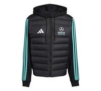 adidas Uomo MERCEDES - AMG PETRONAS FORMULA 1 TEAM DNA PUFFER JACKET, black/semi mint rush, XL