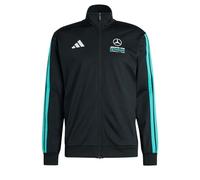adidas Uomo Mercedes - AMG Petronas Formula 1 Team DNA Track Top, Black/Semi Mint Rush, L