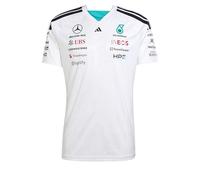 adidas Uomo Mercedes - AMG Petronas Formula 1 Team Driver Jersey, White, XL