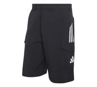 adidas Uomo Mercedes - AMG Petronas Formula 1 Team Mechanics Short, Black/Grey Two, XL