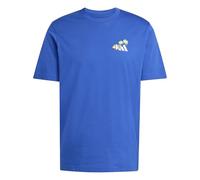 adidas Uomo Mini Embroidery Surfing Graphic T-Shirt, Team Royal Blue, XXL Tall