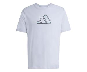 adidas Uomo Motorsport Track Graphic T-Shirt, halo Silver, XXL