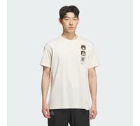adidas Uomo Multi Graphic T-Shirt, Wonder White, L
