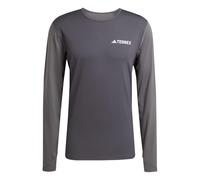 adidas Uomo Multi Synthetic Base Layer Long Sleeve, Carbon/Grey Six, S