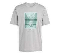 adidas Uomo Outdoor Kayaking Graphic T-Shirt, mgh Solid Grey, L