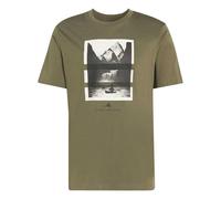 adidas Uomo Outdoor Kayaking Graphic T-Shirt, Olive strata, M