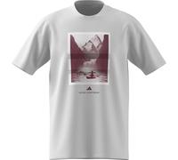adidas Uomo Outdoor Kayaking Graphic T-Shirt, White, S