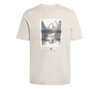 adidas Uomo Outdoor Kayaking Graphic T-Shirt, Wonder Alumina, XL