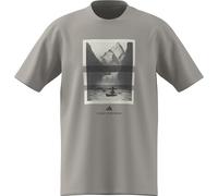 adidas Uomo Outdoor Kayaking Graphic T-Shirt, Wonder Alumina, XXL