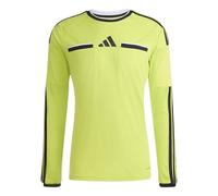 adidas Uomo Referee 26 Jersey Long Sleeve, Team Semi Sol Yellow/Black, L