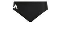 Adidas Uomo Solid Swim Trunks, Black/White, M