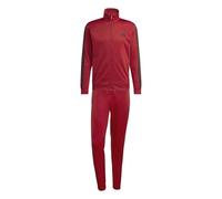 adidas Uomo SPORTSWEAR BASIC 3 STRIPES TRICOT TRACKSUIT, active maroon, M