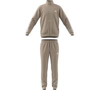 adidas Uomo SPORTSWEAR BASIC 3 STRIPES TRICOT TRACKSUIT, Crystal Linen/white, XL