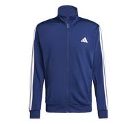 adidas Uomo SPORTSWEAR BASIC 3 STRIPES TRICOT TRACKSUIT, Dark Blue, XXL