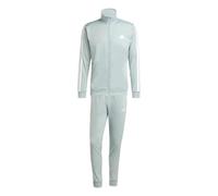 adidas Uomo SPORTSWEAR BASIC 3 STRIPES TRICOT TRACKSUIT, Wonder Sage, S