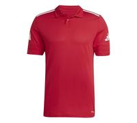 adidas Uomo SQUADRA25 Cotton Polo, Team Power Red/White, XS