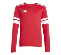 Adidas Uomo SQUADRA25 Jersey Long Sleeve, Team Power Red 2/White, L