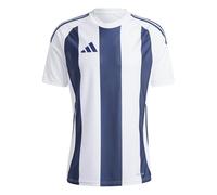 adidas Uomo Striped 24 Jersey, Team Navy Blue 2/White/White, S