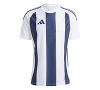adidas Uomo Striped 24 Jersey, Team Navy Blue 2/White/White, XXL